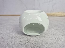 Hornito ceramica redondo calado